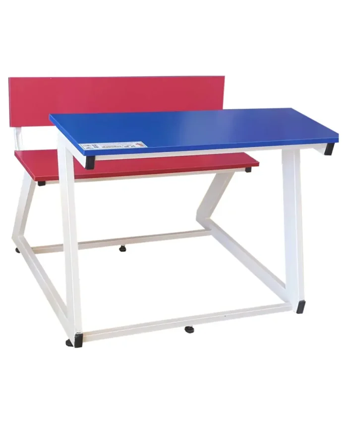 Z SHAPED DUAL SCHOOL DESK